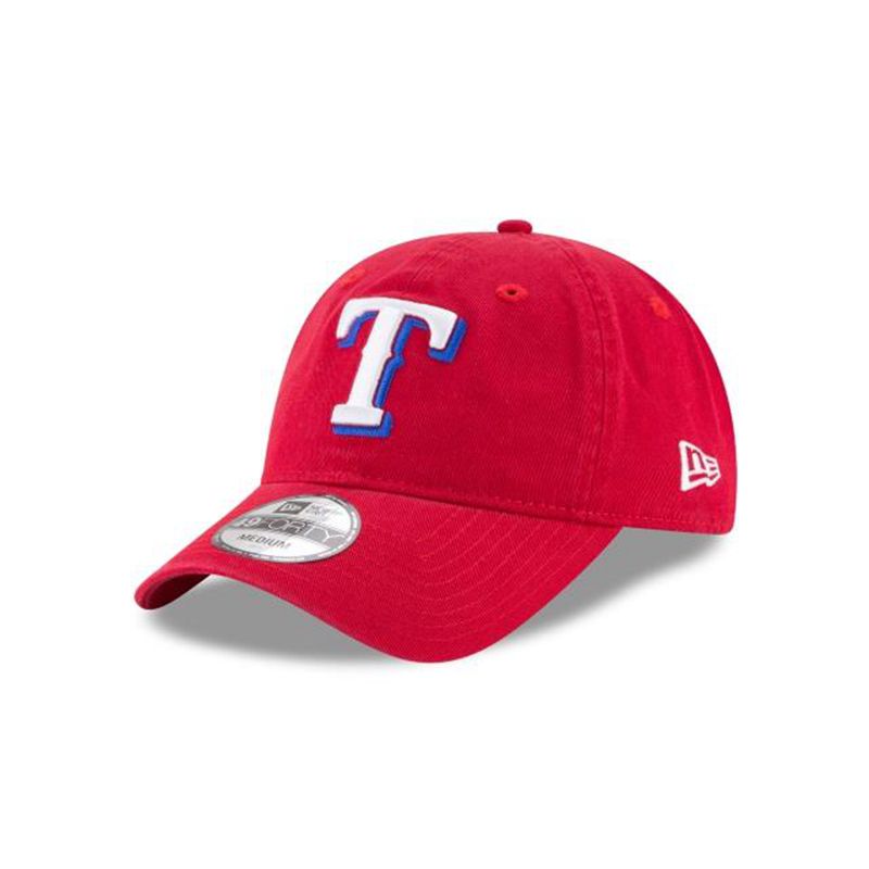 MLB Texas Rangers Core Fit Alt 49Forty Fitted (SXL0729) - Red New Era Caps